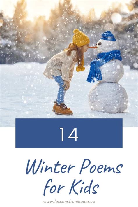14 Delightful Winter Poems For Kids Of All Ages