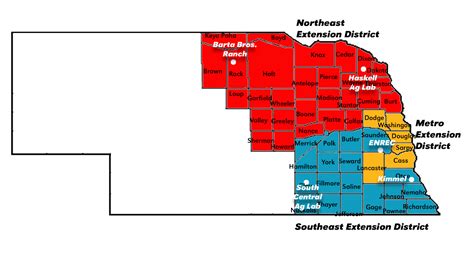 Lancaster County Nebraska School District Map