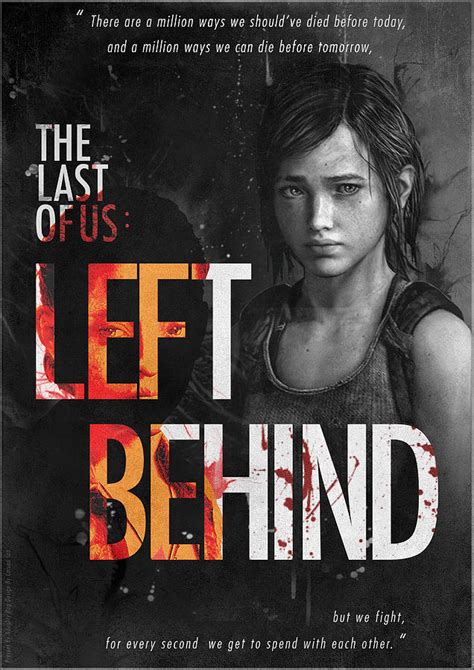 The Last Of Us Left Behind Digital Art By S H