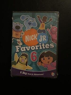 Nick Jr Favoriten Vol Sechs Dora Explorer Blue S Clues Nickelodeon Dvd Neu Eur