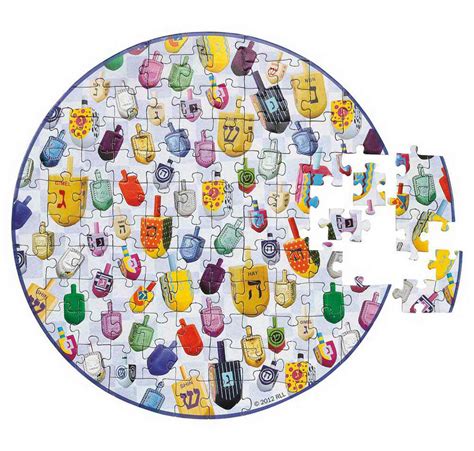 Check spelling or type a new query. 100 PC. Round Hanukkah Jigsaw Puzzle|Hanukkah Gifts|Puzzles