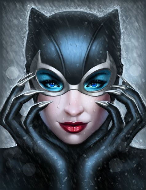 Catwoman On Behance Catwoman Batman Villain