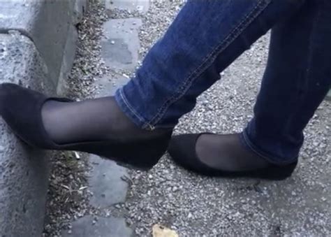 jeans and pantyhose sexy flats pantyhose heels nylons heels