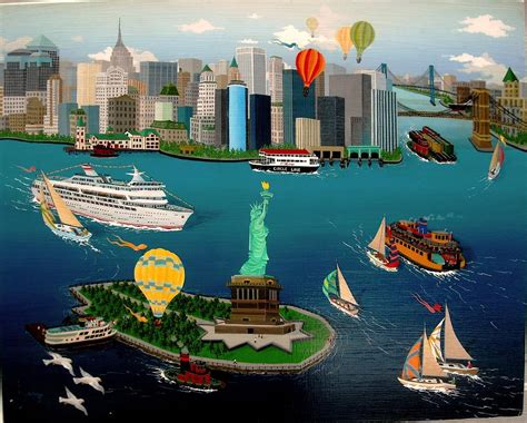 Harbor Movements Painting By Robert Logrippo Fine Art America