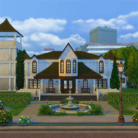 Mansion Home Base Game The Sims 4 Rooms Lots Curseforge