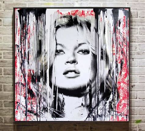 Kate Moss Painting At Explore Collection Of Kate