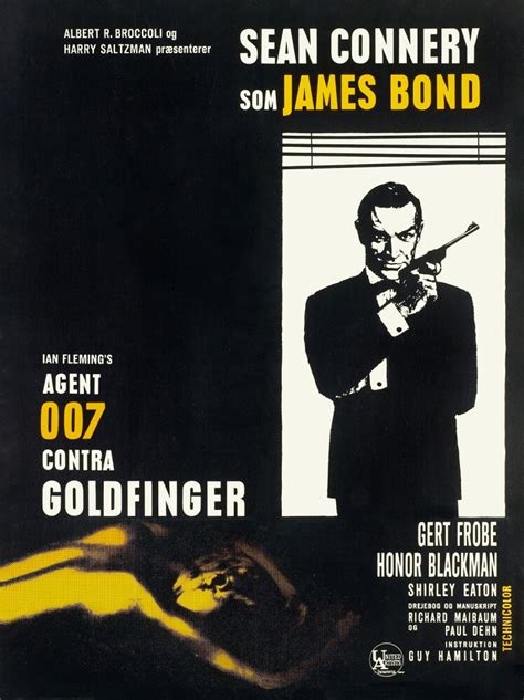 Goldfinger Art Print By James Bond Archive King And Mcgaw