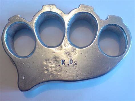 Weaponcollectors Knuckle Duster And Weapon Blog Handmade Acab