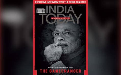 Copies Of India Today Magazine Distributed At Bjp Parliamentary Party Meet