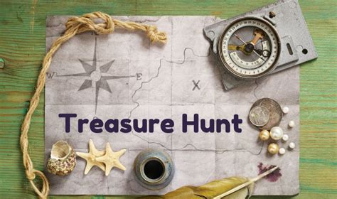 Treasure Hunt Activity For Children 3 6 Years
