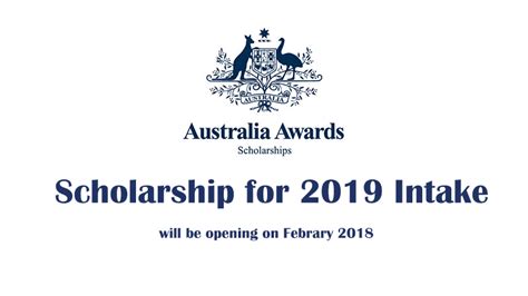 Australia Awards Intake 2019 Brochure Is Online Now Asean Scholarships