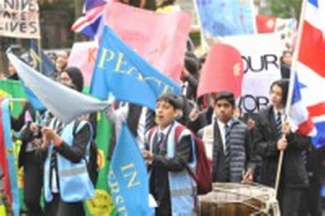 Abraham Moss Community School Protest Manchester Evening News