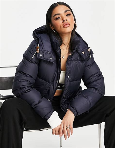 The North Face Sierra Down Puffer Jacket In Navy Asos
