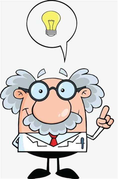 Download High Quality Thinking Clipart Scientist Transparent Png Images