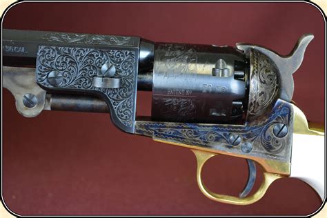 Z Sold Engraved Pietta Colt Style 1851 Navy