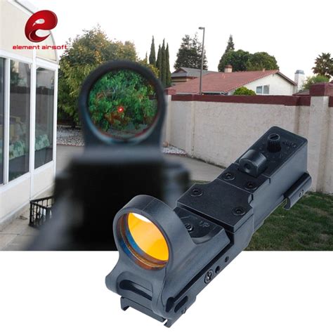 New Tactical Red Dot Scope Ex Element Seemore Railway