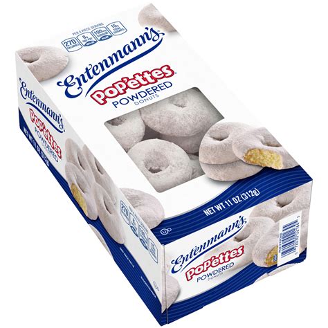 Entenmanns Popems Powdered Donuts 11 Oz Donuts Meijer Grocery