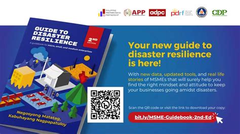 Msme Disaster Resilience Guidebook Gets Updated With New Data Toolkits