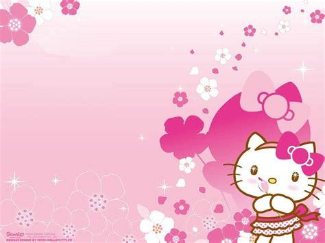 Hello Kitty Pink Wallpapers Wallpaper Cave