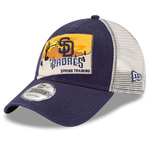 New Era San Diego Padres Navy 2018 Spring Training Patched 9forty