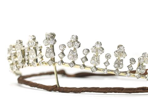 Antique Victorian Diamond Tiara Necklace Jewellery Discovery