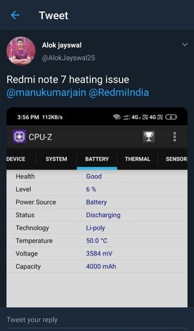 According to xiaomi, the model should provide up to 23 hours of talk time and up to 251 hours of standby time. Redmi Note 7 battery and camera optimizations incoming on ...