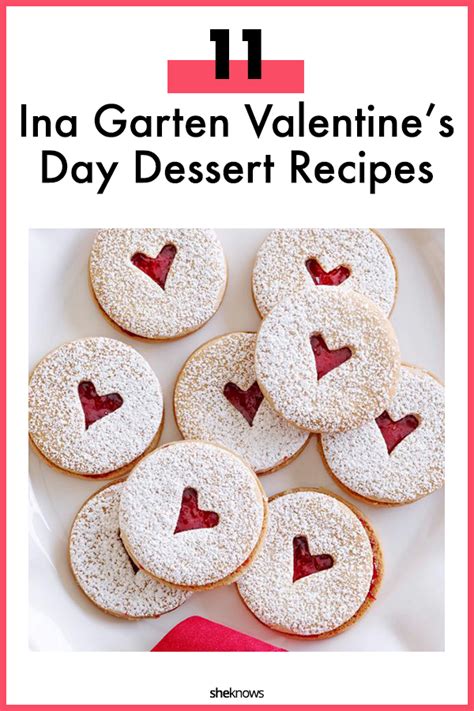 From ina garten's chocolate hazelnut morsels to trisha yearwood's iced. 11 of Ina Garten's Most Delicious Valentine's Day Dessert ...