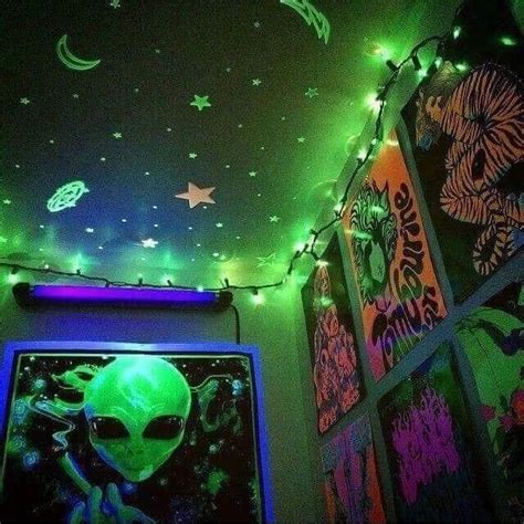 Aesthetic Alternative And Green Afbeelding Grunge Bedroom Hippy