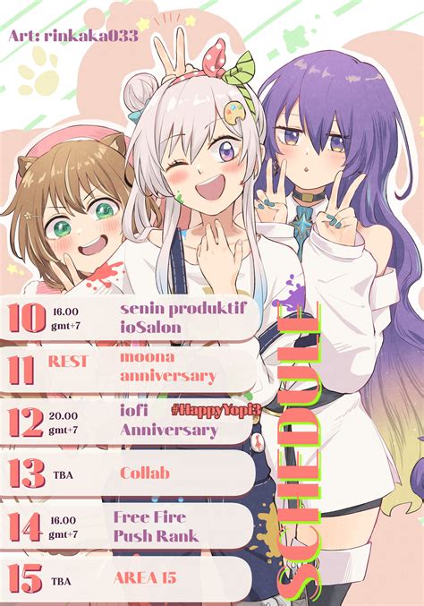 Airani iofifteen (イオフィ)🎨hololiveID on Twitter: "[NEW] On the 11th! 12