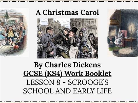 Lesson 8 Scrooges Childhood And Fan A Christmas Carol Teaching