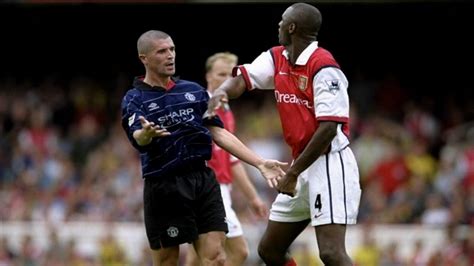 Roy Keane Vs Patrick Vieira Great Rivalry Best Fights Moments Youtube