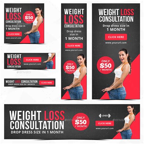 Weight Loss Banners By Doto Graphicriver