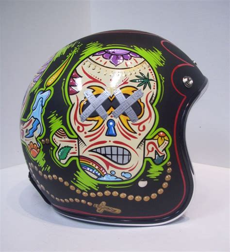 Custom Helmet Paint Vintage Helmet Bobber Helmets