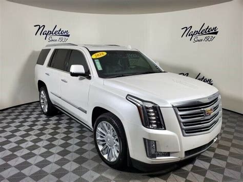 Cadillac Escalade Platinum Edition Cadillac Escalade Platinum Edition Miles