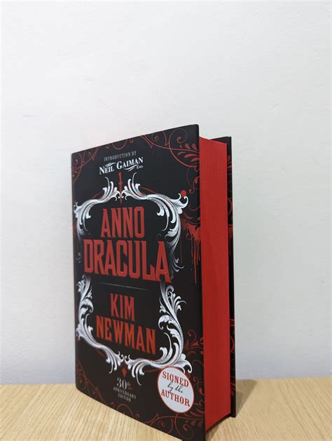 Anno Dracula Signed 30th Anniversary Edition Par Newman Kim New
