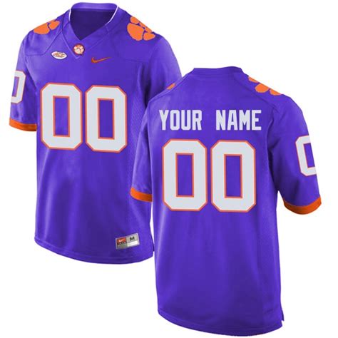 Maybe you would like to learn more about one of these? Clemson Tigers #00 Custom Men's Purple NCAA Elite Colloge Football Jersey - Custom Clemson ...