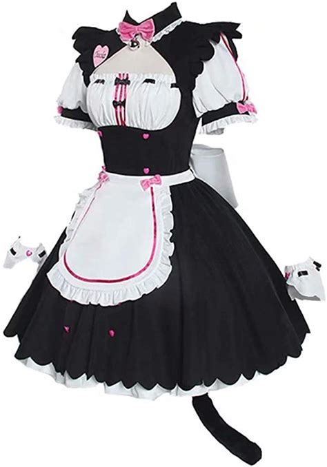 Nekopara Chocolavanilla Cosplay Costume Anime Gothic Dress