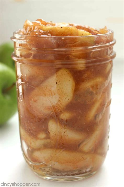 Simmer apples in hot syrup for 5 minutes. Homemade Apple Pie Filling - CincyShopper