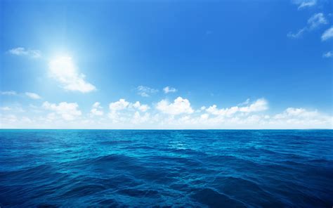 Sky Tropics Sea Water Horizon Waves Ocean Wallpaper Photography