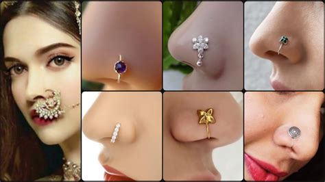 Latest And Beautiful Nose Ring Designs Youtube