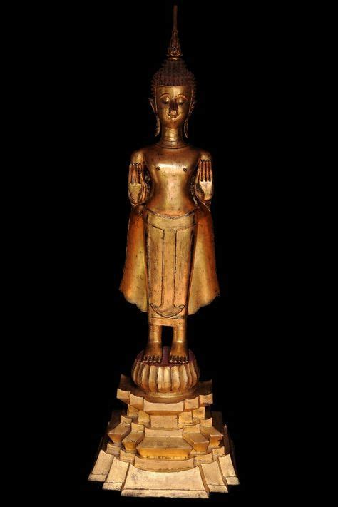 Extremely Rare Early 17 18c Bronze Laos Buddha Dw043 Buddha Buddha