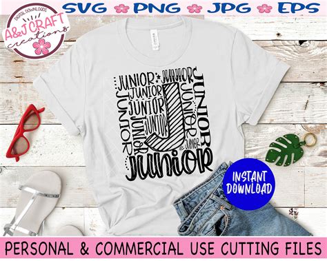 Junior Svg Class Of 2023 Svg Junior Class Svg School Spirit Etsy