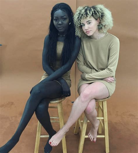this stunning model was asked if she d consider bleaching her skin for 10 000 this was her
