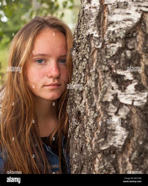 Girl Hair Tree Hi Res Stock Photography And Images Alamy