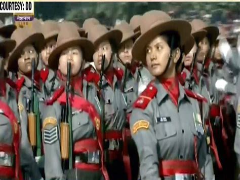 Watch All Women Contingent Of Assam Rifles Takes Part In Republic Day
