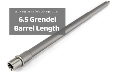 Optimal Grendel Barrel Length Weapon Enthusiasts Adventure Footstep