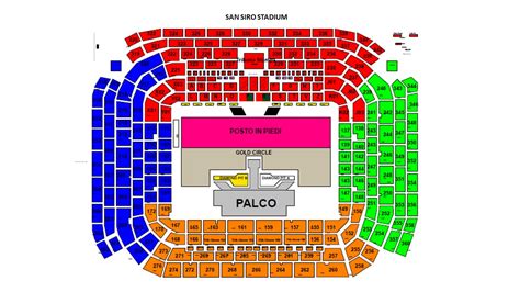san siro stadium seating plan