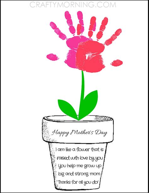 Dec 08, 2020 · handprint apron. Printable Poem Flower Pot for Mother's Day - Crafty ...