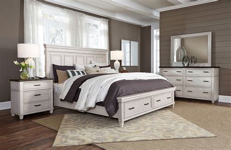 Solid bed with good storagepaulettesolid bed with good storage space. Caraway Panel Storage Bedroom Set | Bedroom panel ...