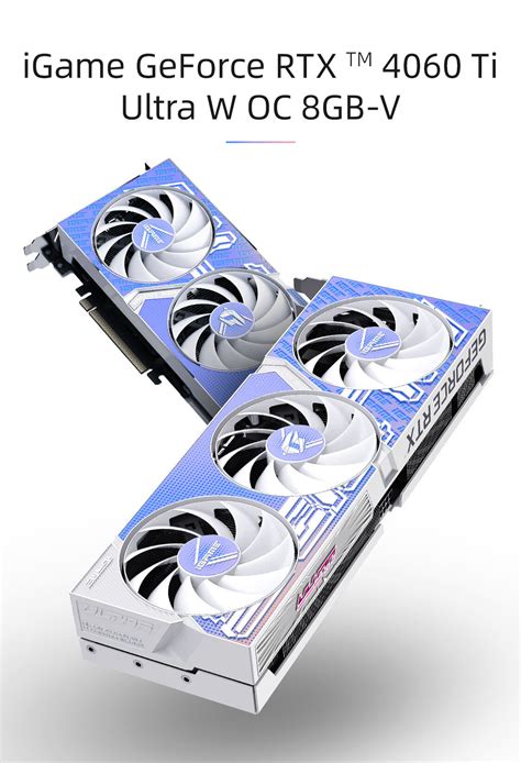 Colorful Product Igame Geforce Rtx 4060 Ti Ultra W Oc 8gb V